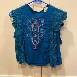 Cute short sleeve green tee